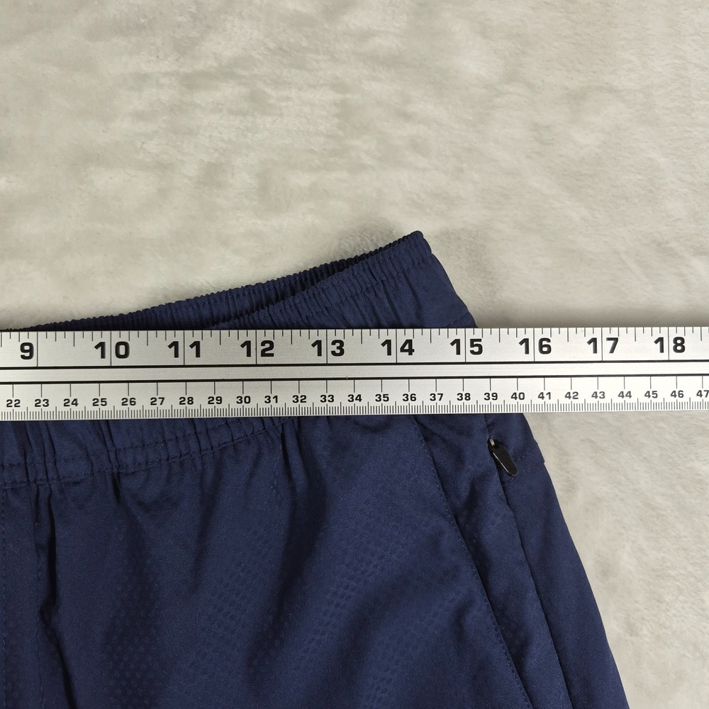 Legends Shorts Men's Medium Blue 7" Inseam Lined Gym Workout Active Running - Picture 2 of 8